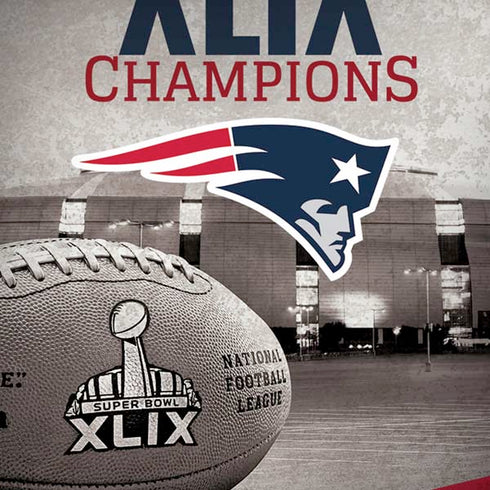 NFL Patriots Super Bowl XLIX Champs iPhone X Skin