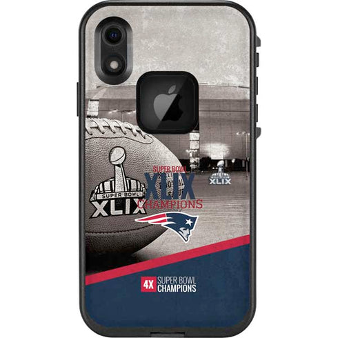 NFL Patriots Super Bowl XLIX Champs LifeProof Fre iPhone Skin