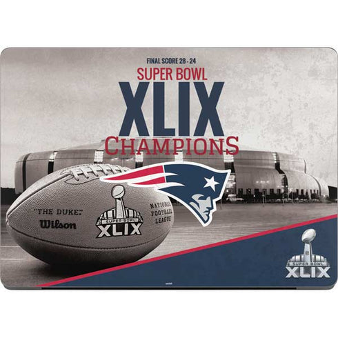 NFL Patriots Super Bowl XLIX Champs MacBook Pro 14in (2021-24) Skin