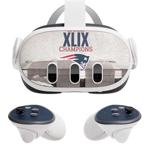 NFL Patriots Super Bowl XLIX Champs Meta Quest 3 Skin