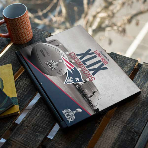 NFL Patriots Super Bowl XLIX Champs MSI GS65 Stealth Laptop Skin