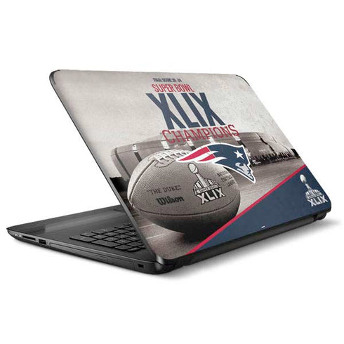 NFL Patriots Super Bowl XLIX Champs HP Notebook Skin