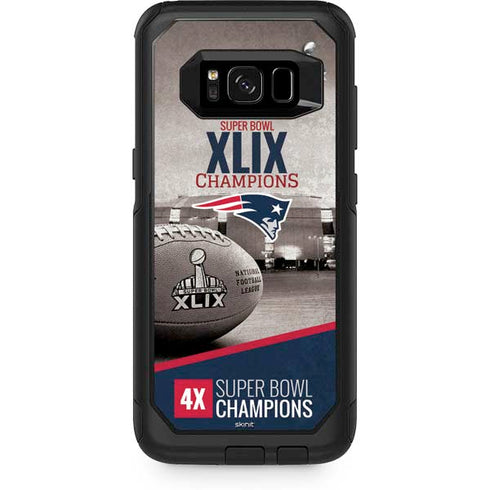 NFL Patriots Super Bowl XLIX Champs Otterbox Commuter Galaxy Skin
