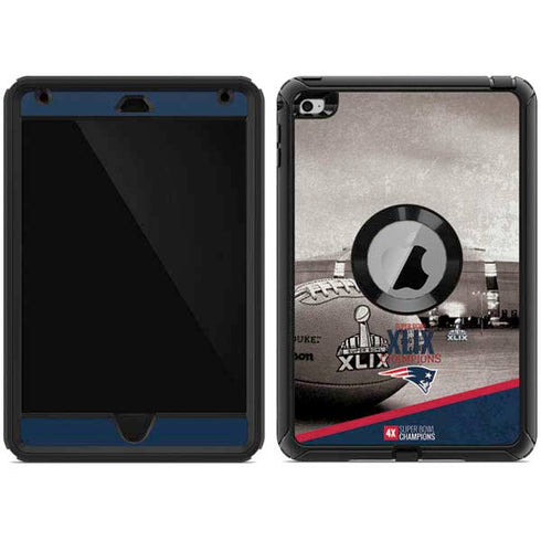 NFL Patriots Super Bowl XLIX Champs Otterbox Defender iPad Skin