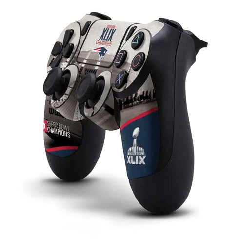 NFL Patriots Super Bowl XLIX Champs PS4 Controller Skin