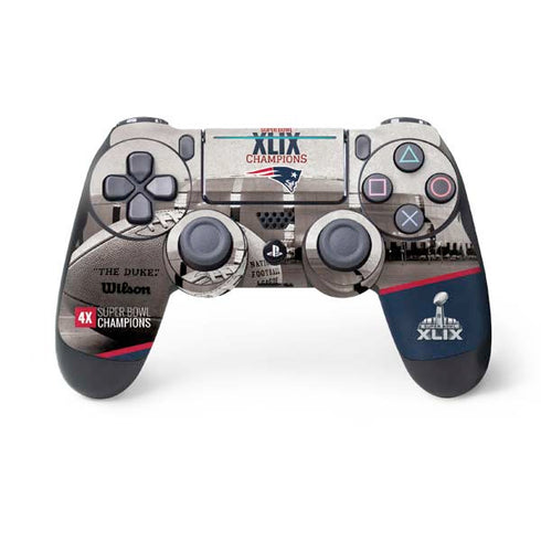NFL Patriots Super Bowl XLIX Champs PS4 Pro/Slim Controller Skin