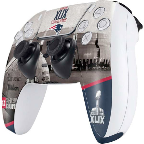 NFL Patriots Super Bowl XLIX Champs PS5 Controller Skin