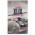NFL Patriots Super Bowl XLIX Champs PS5 Slim Disk Console Skin
