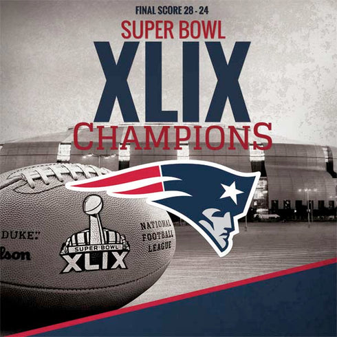 NFL Patriots Super Bowl XLIX Champs Surface Book 2 15in Skin