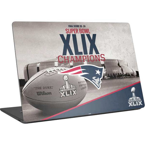 NFL Patriots Super Bowl XLIX Champs Surface Laptop 4 15in Skin