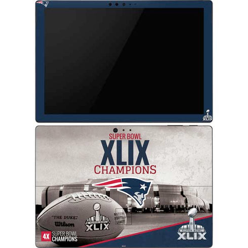 NFL Patriots Super Bowl XLIX Champs Surface Pro 6 Skin
