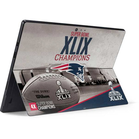 NFL Patriots Super Bowl XLIX Champs Surface Pro 6 Skin