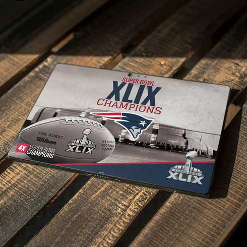 NFL Patriots Super Bowl XLIX Champs Surface Pro 6 Skin
