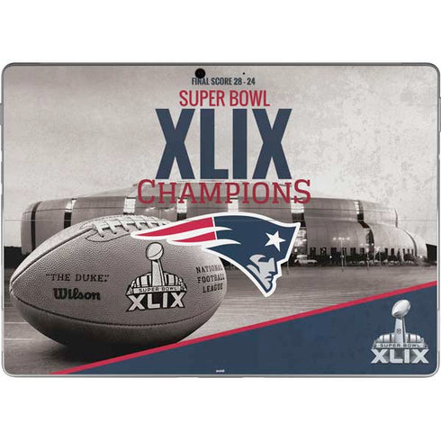 NFL Patriots Super Bowl XLIX Champs Surface Pro 8 Skin