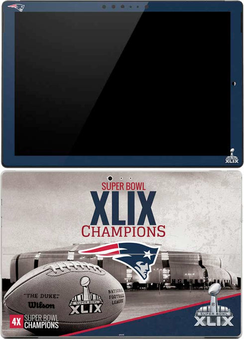 NFL Patriots Super Bowl XLIX Champs Surface Pro (2017) Skin