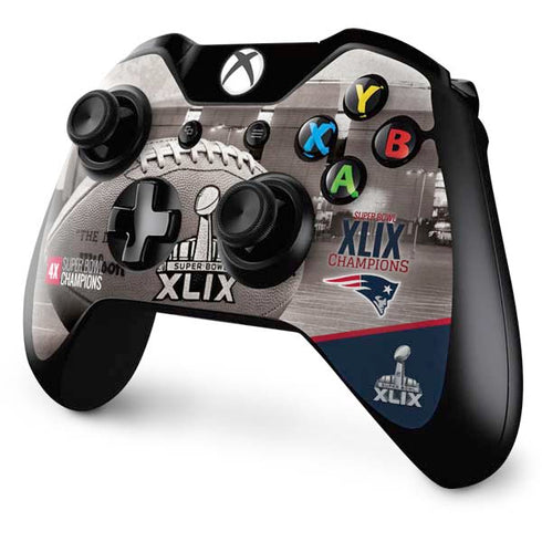 NFL Patriots Super Bowl XLIX Champs Xbox One Controller Skin