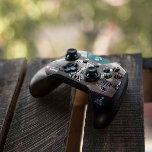 NFL Patriots Super Bowl XLIX Champs Xbox One Controller Skin