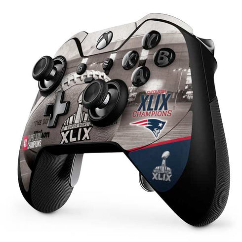NFL Patriots Super Bowl XLIX Champs Xbox One Elite Controller Skin