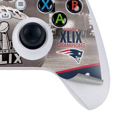 NFL Patriots Super Bowl XLIX Champs Xbox Series S Skins