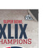 NFL Patriots Super Bowl XLIX Champs Xbox Series X Console Skin