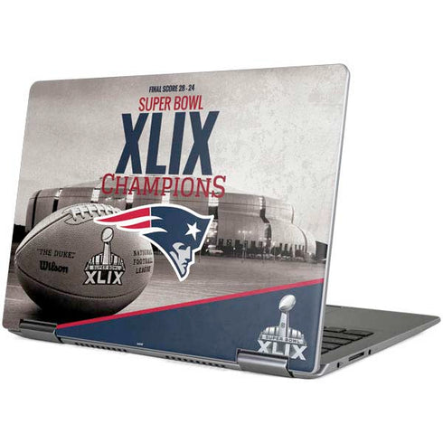 NFL Patriots Super Bowl XLIX Champs Yoga 710 14in Skin