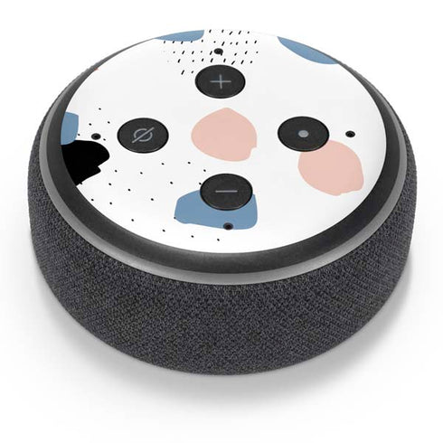 Patterned Dots Amazon Echo Dot Skin