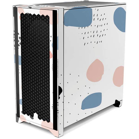 Patterned Dots Corsair 4000D Tempered Glass Mid-Tower ATX Case Skin