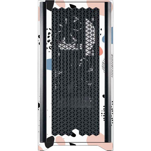 Patterned Dots Corsair 4000D Tempered Glass Mid-Tower ATX Case Skin