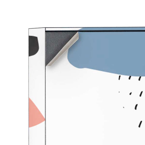 Patterned Dots Corsair 4000D Tempered Glass Mid-Tower ATX Case Skin