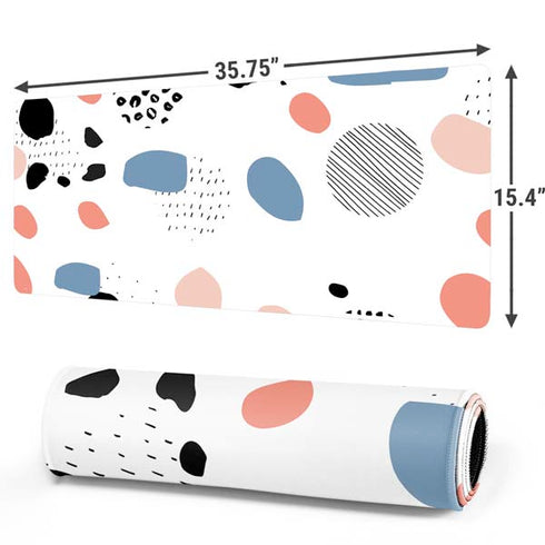 Patterned Dots Gaming Mouse Pad