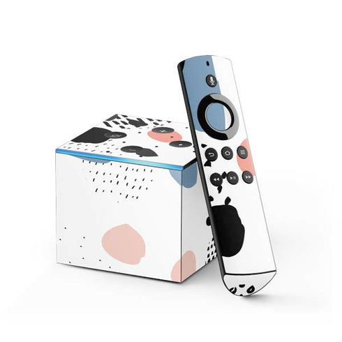 Patterned Dots Fire TV Cube Skin