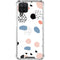 Patterned Dots Galaxy A12 Clear Case