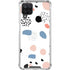 Patterned Dots Galaxy A12 Clear Case