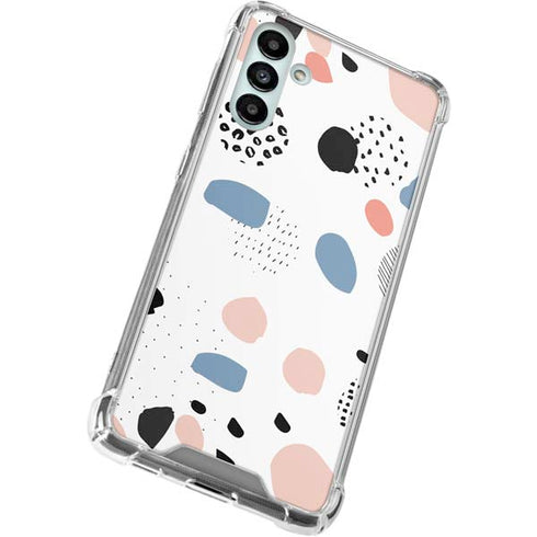 Patterned Dots Galaxy A13 5G Clear Case