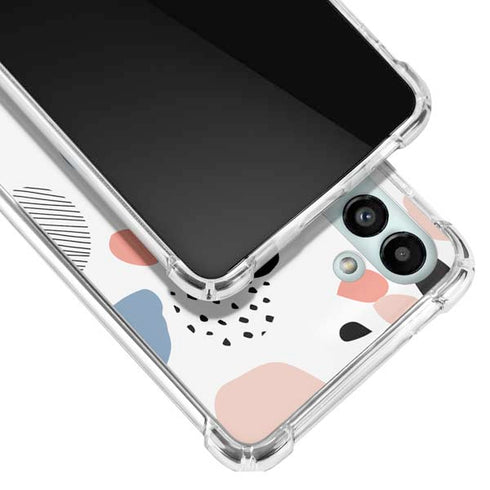 Patterned Dots Galaxy A13 5G Clear Case