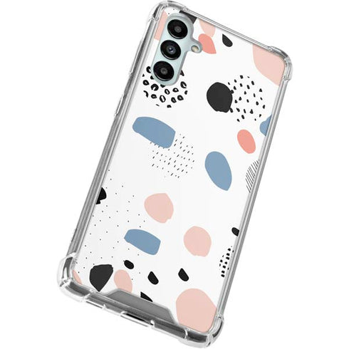Patterned Dots Galaxy A14 5G Clear Case