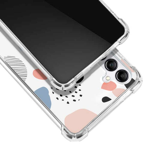 Patterned Dots Galaxy A14 5G Clear Case