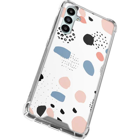 Patterned Dots Galaxy A15 5G Clear Case