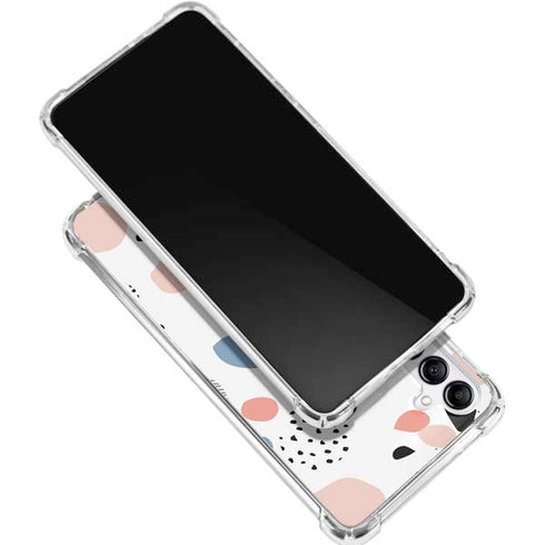 Patterned Dots Galaxy A15 5G Clear Case