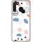 Patterned Dots Galaxy A21 Clear Case