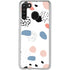 Patterned Dots Galaxy A21 Clear Case