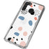 Patterned Dots Galaxy A21 Clear Case
