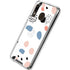 Patterned Dots Galaxy A30 Clear Case