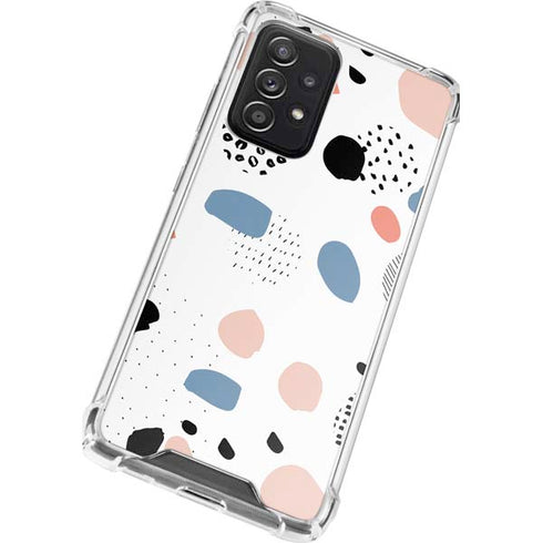 Patterned Dots Galaxy A52 5G Clear Case