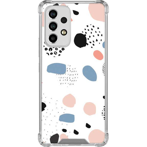 Patterned Dots Galaxy A53 5G Clear Case