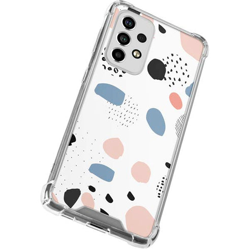 Patterned Dots Galaxy A53 5G Clear Case
