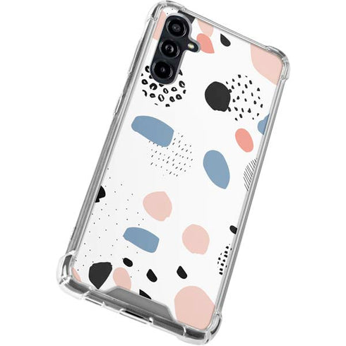 Patterned Dots Galaxy A54 5G Clear Case