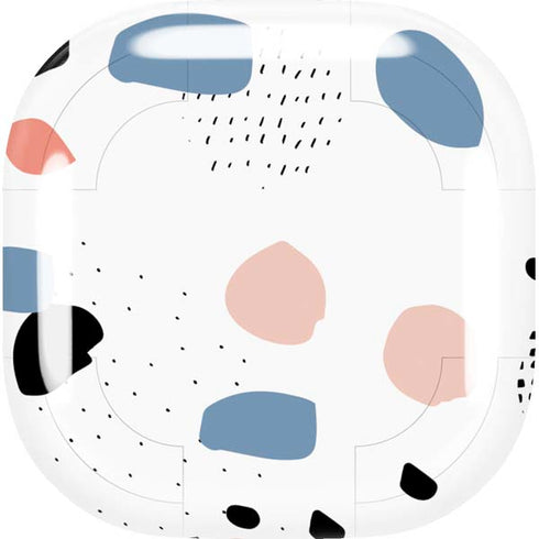 Patterned Dots Galaxy Buds Live Skin