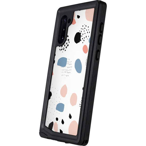 Patterned Dots Galaxy Note 10 Waterproof Case