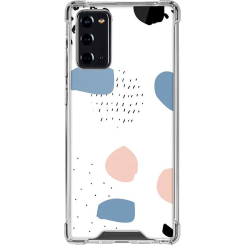 Patterned Dots Galaxy Note20 5G Clear Case